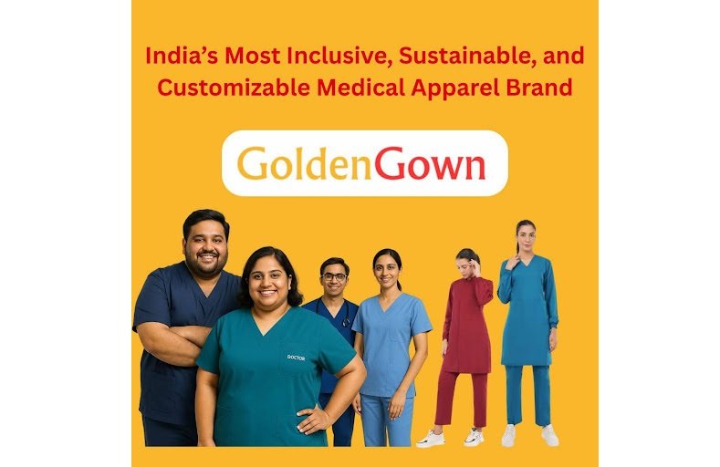 GoldenGown: India’s Most Inclusive, Sustainable, and Customizable Medical Apparel Brand
