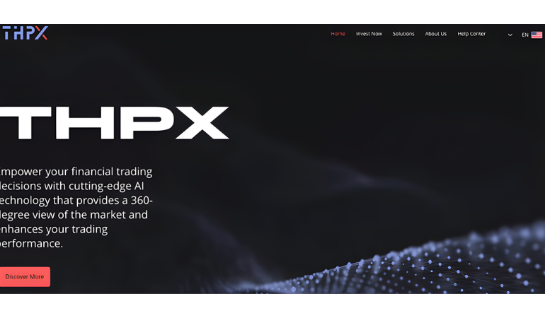 अंतरराष्ट्रीय प्रसिद्ध ट्रेडिंग रणनीति कंपनी THPX ने भारतीय बाजार में औपचारिक प्रवेश की घोषणा की